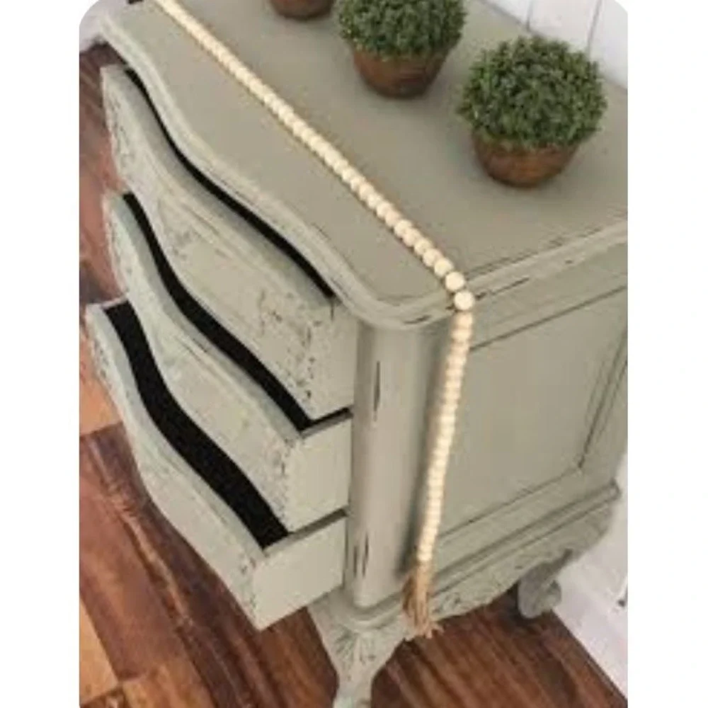 Dixie Belle Chalk Mineral Paint Dried Sage 8oz Green Furniture DIY Upcycle Paint